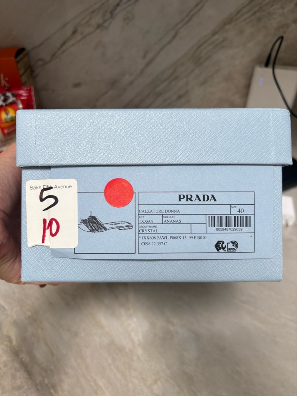 Prada sz 40 new flats - Picture 3 of 3